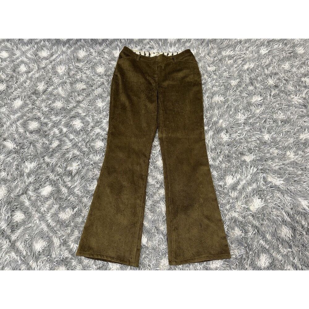 Bill Burns Green Corduroy Blazer and Pants Set Size 8 FLAW - Picture 13 of 16